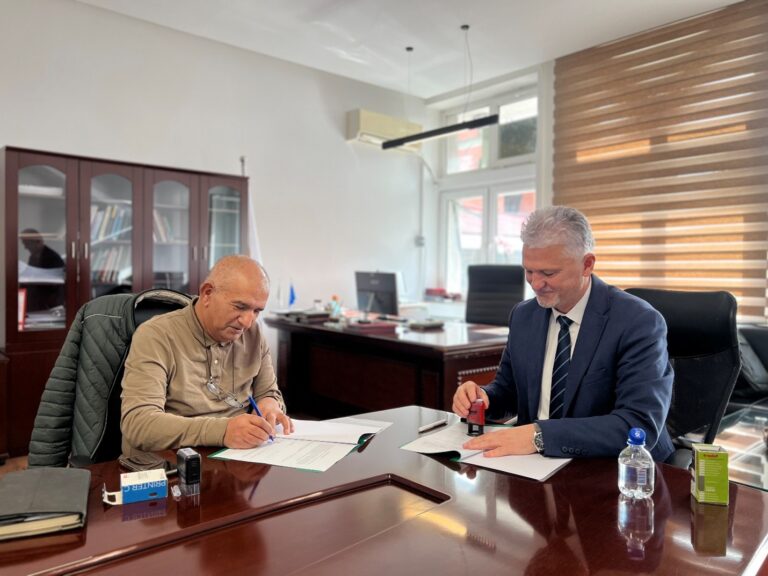 Memorandum Bashkëpunimi midis OJQ “Nevo Koncepti” dhe Fakultetit të Edukimit të Universiteti “Ukshin Hoti” në Prizren